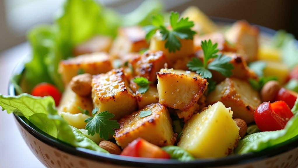 pineapple chicken salad preparation