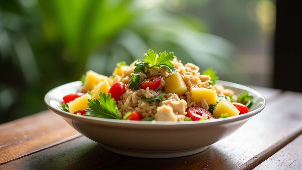 pineapple chicken salad versatility
