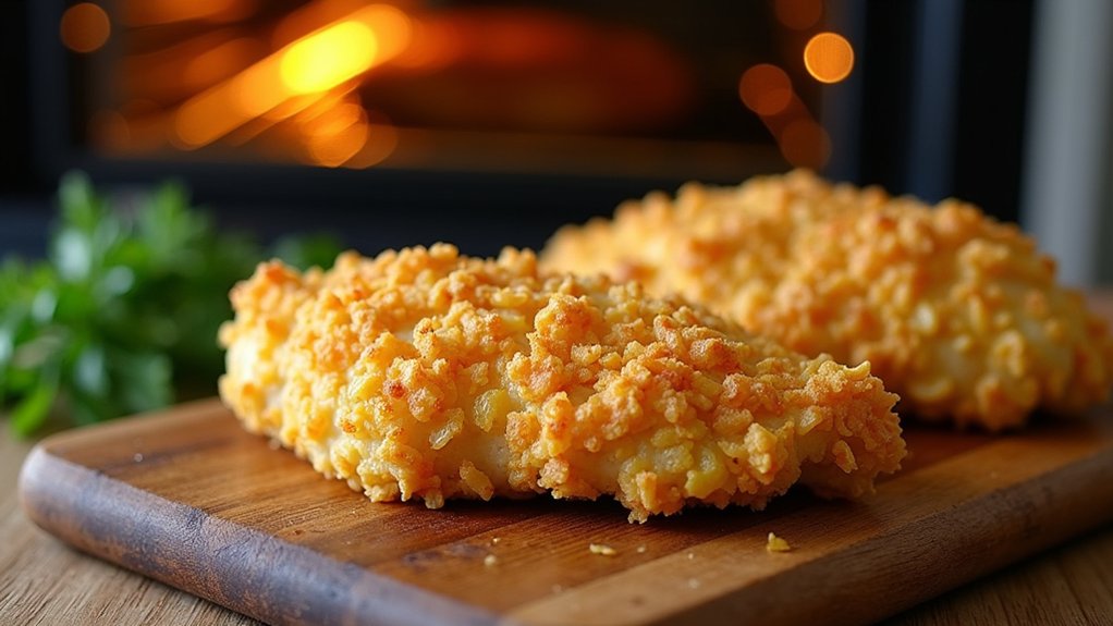 preheat oven for crispy chicken