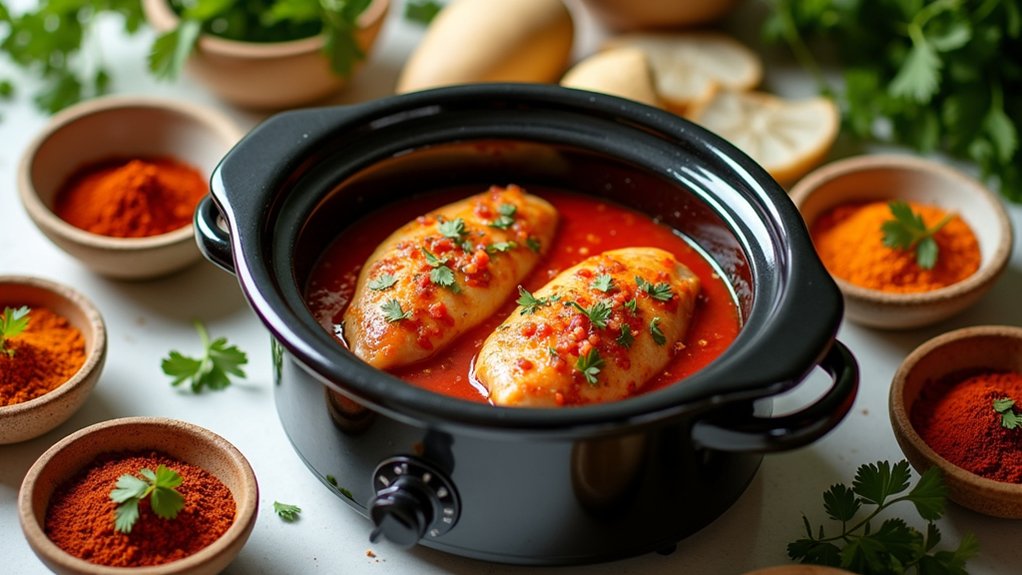 salsa and spices blend