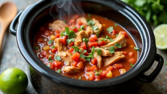 salsa chicken made easily