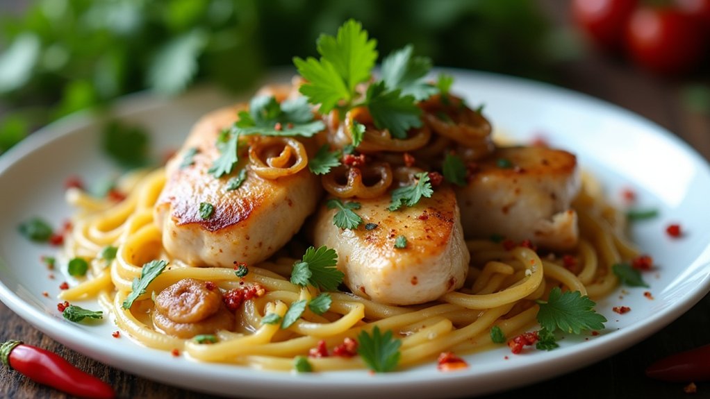 saut onions and garlic