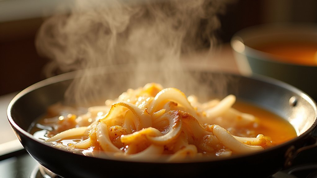 saut onions for flavor