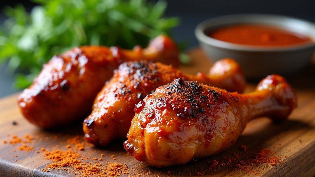 season drumsticks for flavor