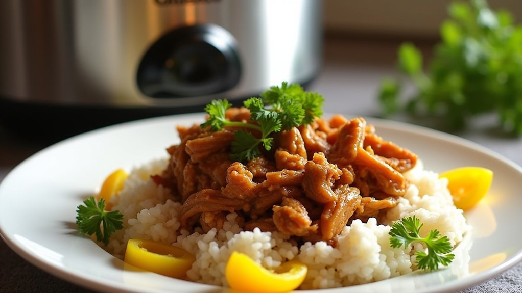 shred chicken serve deliciously