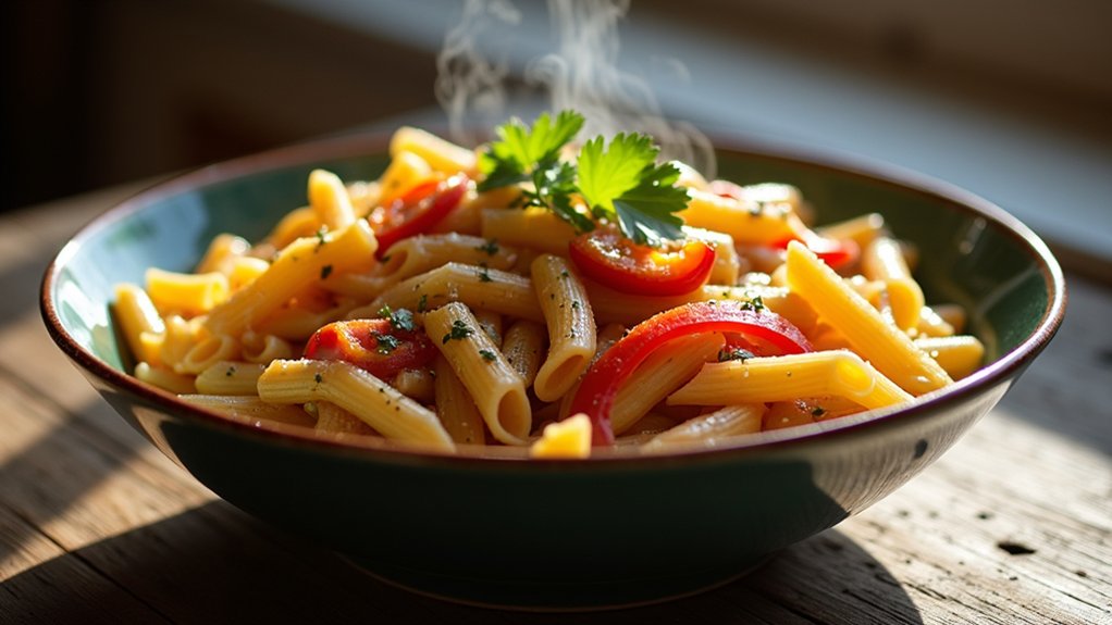 simmering sauce enhances flavors