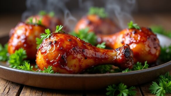 slow cooker bbq drumsticks