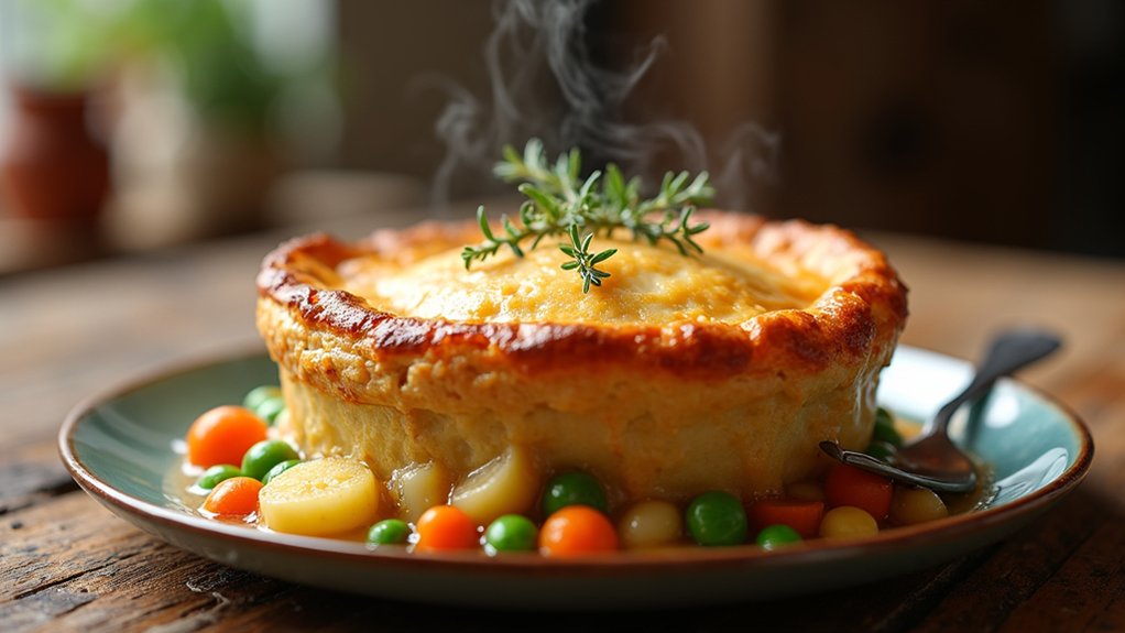 slow cooker chicken pot pie