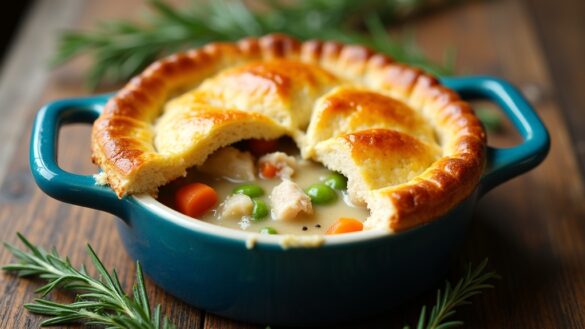 slow cooker chicken pot pie