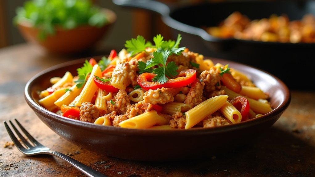 southwest chicken pasta evolution