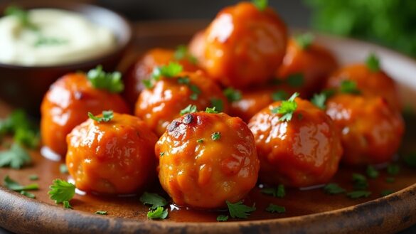 spicy chicken meatball recipe