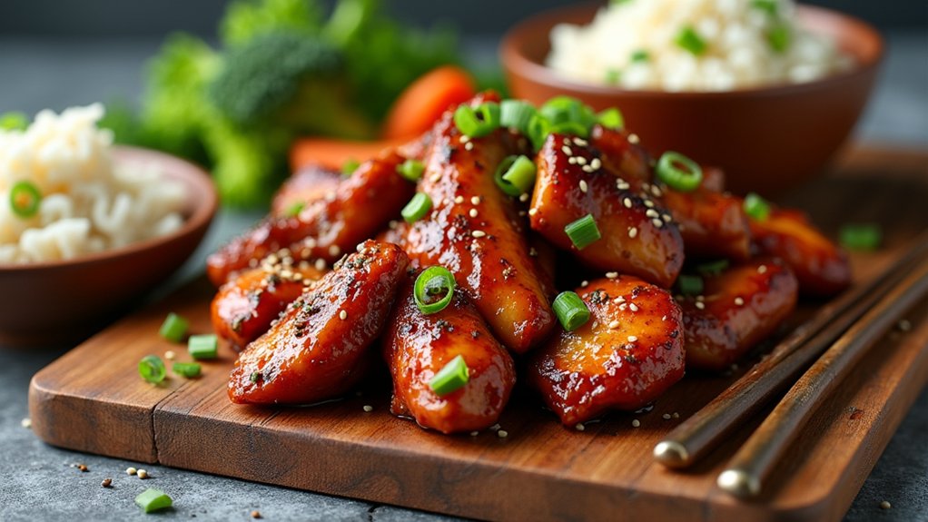 teriyaki chicken rice bowls