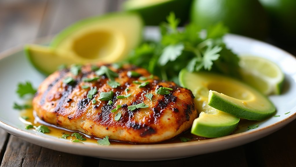 zesty lime juice marinade
